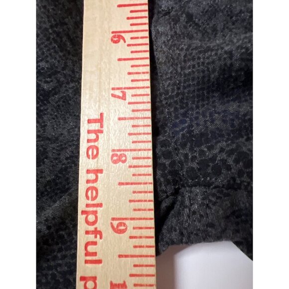 Kut from the Kloth Women's Snakeskin Pattern Black Pants Skinny Size 6 Rayon - Picture 8 of 12